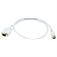 3ft 28AWG DisplayPort to VGA Cable - White 3ft 28AWG DisplayPort to VGA Cable - White