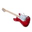 Indio Cali DLX Flamed Maple Top Electric Guitar with Gig Bag Trans Red Indio Cali DLX Flamed Maple Top Electric Guitar with Gig Bag Trans Red