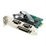 PCI-Express 2x Dual RS-232 Serial Port and 1x Parallel Port Card, Moschip Chipset PCI-Express 2x Dual RS-232 Serial Port and 1x Parallel Port Card, Moschip Chipset