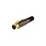 3 Pin XLR Female Mic Connector, Gold Plated Pins 3 Pin XLR Female Mic Connector, Gold Plated Pins