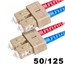 10Gb Fiber Optic Cable, SC/SC, Multi Mode, Duplex - 5 Meter (50/125 Type) - Aqua 10Gb Fiber Optic Cable, SC/SC, Multi Mode, Duplex - 5 Meter (50/125 Type) - Aqua