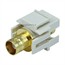 Keystone Jack - Modular BNC (Ivory) Keystone Jack - Modular BNC (Ivory)