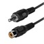12ft RCA Plug/Jack M/F Cable - Black 12ft RCA Plug/Jack M/F Cable - Black