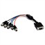 HD15 M/BNC F X 5 - 1ft (Black) HD15 M/BNC F X 5 - 1ft (Black)