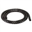 Spiral Wrapping Bands - 20mm x 1.5m (Black) Spiral Wrapping Bands - 20mm x 1.5m (Black)