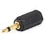3.5mm Mono Plug to 3.5mm Stereo Jack Adapter - Gold Plated 3.5mm Mono Plug to 3.5mm Stereo Jack Adapter - Gold Plated