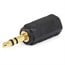 3.5mm Stereo Plug to 3.5mm Stereo Jack Adapter - Gold Plated 3.5mm Stereo Plug to 3.5mm Stereo Jack Adapter - Gold Plated