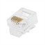 RJ12 6P6C Plug Flat Stranded 50Pcs/Bag RJ12 6P6C Plug Flat Stranded 50Pcs/Bag
