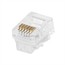 RJ12 6P6C Plug Round Solid 50Pcs/Bag RJ12 6P6C Plug Round Solid 50Pcs/Bag