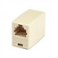 RJ12 6P6C Straight Inline Coupler - Beige RJ12 6P6C Straight Inline Coupler - Beige