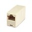 RJ-45 8P8C Reverse Inline Coupler - Beige RJ-45 8P8C Reverse Inline Coupler - Beige