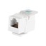 RJ-11 Toolless Keystone Jack - White RJ-11 Toolless Keystone Jack - White