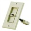 Two-Piece Inset Wall Plate with 4 Inch Built-in Flexible High Speed HDMI® Cable With Ethernet - Single Port (1P-B) - Beige Two-Piece Inset Wall Plate with 4 Inch Built-in Flexible High Speed HDMI® Cable With Ethernet - Single Port (1P-B) - Beige