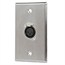 XLR Female 3 Pin One Port Zinc Alloy Wall Plate XLR Female 3 Pin One Port Zinc Alloy Wall Plate