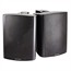 2-Way Active Wall Mount Speakers (Pair) - 25W - Black 2-Way Active Wall Mount Speakers (Pair) - 25W - Black