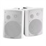 2-Way Active Wall Mount Speakers (Pair), 25W, White 2-Way Active Wall Mount Speakers (Pair), 25W, White
