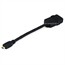 6inch 34AWG High Speed HDMI® Cable With Ethernet - HDMI® Micro Connector male to HDMI® Connector female - Black 6inch 34AWG High Speed HDMI® Cable With Ethernet - HDMI® Micro Connector male to HDMI® Connector female - Black