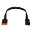6inch SATA Serial ATA Extension Cable - Black 6inch SATA Serial ATA Extension Cable - Black