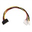 12inch SATA 15pin Male to 4pin Molex and 4pin Power Cable 12inch SATA 15pin Male to 4pin Molex and 4pin Power Cable