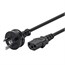 6ft 18AWG Australia Power Cord Cable - H05VV-F NEMA C13 - Black 6ft 18AWG Australia Power Cord Cable - H05VV-F NEMA C13 - Black
