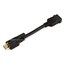 6inch 28AWG High Speed HDMI® Male to Female Port Saver w/ Lock - Black 6inch 28AWG High Speed HDMI® Male to Female Port Saver w/ Lock - Black