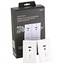HDMI® Over CAT5E / CAT6 Extender Wall Plate w/ LED Indicator (Pair) - Single Port (1P) - White HDMI® Over CAT5E / CAT6 Extender Wall Plate w/ LED Indicator (Pair) - Single Port (1P) - White