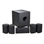 5.1 Channel Home Theater Satellite Speakers & Subwoofer - Black 5.1 Channel Home Theater Satellite Speakers & Subwoofer - Black