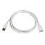 6ft USB 2.0 A Male to A Female Extension 28/24AWG Cable (Gold Plated) - WHITE 6ft USB 2.0 A Male to A Female Extension 28/24AWG Cable (Gold Plated) - WHITE