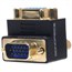 VGA Coupler (Female to Male) - 90 Degree (Gold Plated) VGA Coupler (Female to Male) - 90 Degree (Gold Plated)