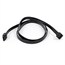 36inch SATA 6Gbps Cable w/Locking Latch (90 Degree to 180 Degree) - Black 36inch SATA 6Gbps Cable w/Locking Latch (90 Degree to 180 Degree) - Black