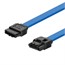 18inch SATA 6Gbps Cable w/Locking Latch - Blue 18inch SATA 6Gbps Cable w/Locking Latch - Blue