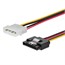 8inch SATA 15pin Female w/ Latch to Molex 4pin Male Power Adapter 8inch SATA 15pin Female w/ Latch to Molex 4pin Male Power Adapter