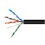 1000FT 24AWG Cat5e 350MHz UTP Stranded, In-Wall Rated (CM), Bulk Ethernet Bare Copper Cable - Black 1000FT 24AWG Cat5e 350MHz UTP Stranded, In-Wall Rated (CM), Bulk Ethernet Bare Copper Cable - Black