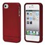 Polycarbonate Soft Touch Case for iPhone 4/4s - Metallic Red Polycarbonate Soft Touch Case for iPhone 4/4s - Metallic Red