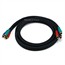 6ft 22AWG 3-RCA Component Video Coaxial Cable (RG-59/U) - Black 6ft 22AWG 3-RCA Component Video Coaxial Cable (RG-59/U) - Black