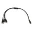 DC Power Splitter 1 Female to 4 Male DC Power Splitter 1 Female to 4 Male