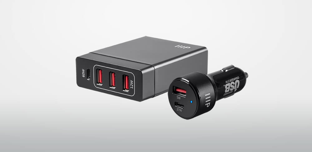 USB-C Wall & Car Charger