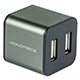 Image of USB 2.0 4-Port Cube - Gray