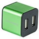 Image of USB 2.0 4-Port Cube - Green