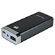 Product image for Battery Backup and LED Flashlight for iPhone®, iPod®, and other USB Mobile Devices (5200mAh, 2.1A) - Black