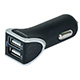 Image of 2 Port USB Car Charger 3.1A - Black