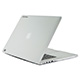 Image of Rubberized Hard Case Cover for 13-Inch MacBook Pro® with Retina® Display - Aluminum Unibody - Clear