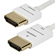 3ft 10.2Gbps Ultra Slim Series High Performance HDMI® Cable w/ RedMere® Technology - White