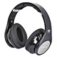 Image of Premium Bluetooth™ Hi-Fi Over-the-Ear Headphones - Black