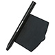Product image for 5.25" Stylus with Retractable Screen Cleaner for all iPadŽ, iPhoneŽ, iPodŽ, Tablets, and SmartPhones - Black