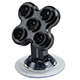 Universal Suction Mount for iPhone®, Samsung Galaxy, and most Mobile Phones - Black