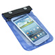 Image of Water Resistant/ WeatherProof Pouch for all iPhone®, and most SmartPhones - Blue/ Black