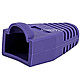 Product image for [50pcs] RJ-45 Color Coded Strain Relief Boots - Purple