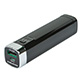 Image of Battery Backup and LED Flashlight for iPhone®, iPod®, and other USB Mobile Devices (2600mAh) - Black(Limit 10 per Customer)