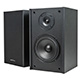 Premium 5.25 Inch 2-Way Bookshelf Speakers (Pair) - Black Finish